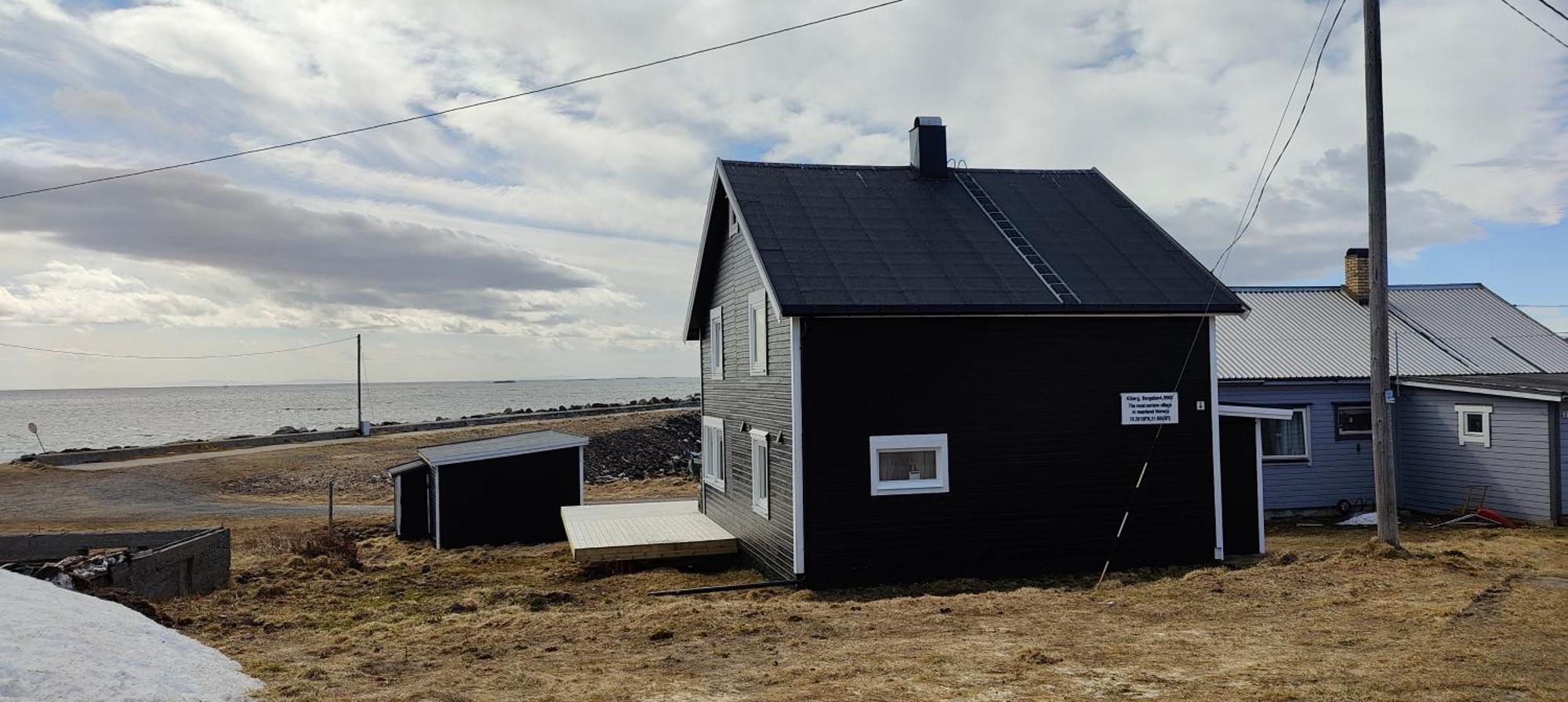 דירות Ytre Kiberg Barents Sea Window מראה חיצוני תמונה